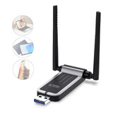 Antena Wifi Usb 3.0 De 1300mbps Receptor Wifi Con Banda Dual