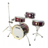 Bateria X-pro Upper Compact Sparkle Bumbo 16 Shell Pack Red