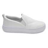 Tênis Casual Feminino Slip On Calce Fácil Leve Macio A1.21 B