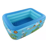 Piscina Inflable, Estampado De Zoológico150x110x50cm