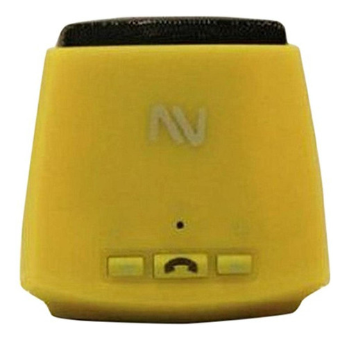 Nutek Bt106 m5 altavoz Bluetooth, Mic (amarillo)