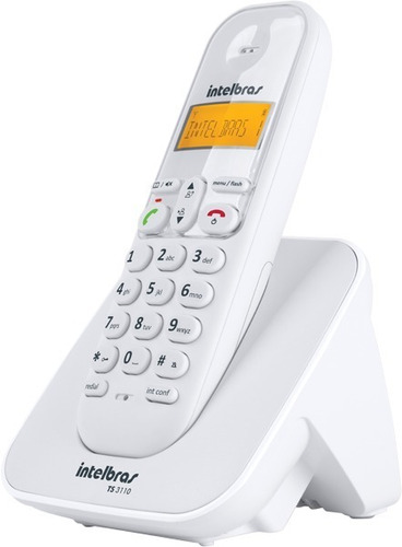 Telefone Intelbras Sem Fio Identificador Id Dect 6.0 Ts 3110