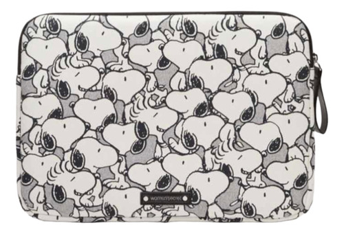 Funda Laptop Snoopy Peanuts Gris