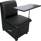 Cirandinha Cadeira P/manicure Modelo Halley Café Factor
