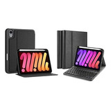 Funda Resistente Para iPad Mini 6 8.3 Pulgadas 2 Pzas Negro