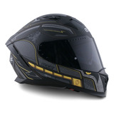 Casco Integral Edge Dc Comics Stark Batman Certificado Ece