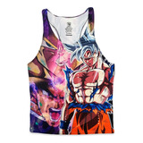 Camiseta Olímpica Gym Goku Vegeta Dragon Ball Más Full Print