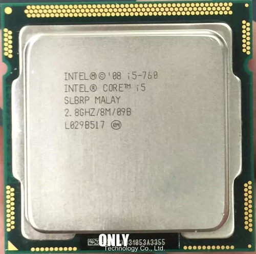 Procesador Intel Core I5 760 Lga1156