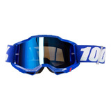 Antiparra 100% Motocross Enduro Accuri 2  Blue Solomototeam