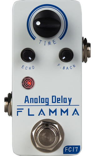 Flamma Analog Delay Fc17 Pedal De Delay Para Guitarra