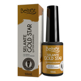 Selante Gold Star Led/uv Top Coat Com Glitter Beltrat 10ml