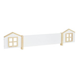 Grade Frontal Infantil Janelinhas Casatema - Branco/natural