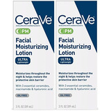 Loción Humectante Facial Cerave Pm Ultra Liviana 6 Oz