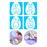 Mini Stencil Decorativo Pascoa Bolos Confeitaria Bluestar