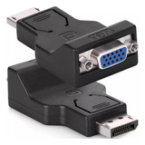 Adaptador Conversor Displayport A Vga Full Hd Alta Calidad