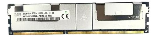 Memoria 32gb 4rx4 Pc3l-12800l Lrdimm R720xd R820 R920 T620