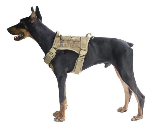 Arnés Táctico Servicio K9 Chaleco Militar For Perros Cazar