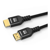 Cable Hdmi 4k 3d Hdr Gadnic Reforzado Alta Definición 1 Mts