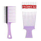 Combo Tangle Teezer Wide Tooth Comb- + Hair Pick Comb. 