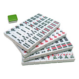 Travel Mahjong Set Tiempo Libre Con Caja Para Viajes Blanco