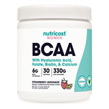 Bcaa Nutricost Para Mulheres: Limonada De Morango, 30 Porçõe