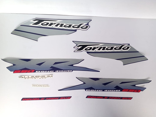 Jogo De Faixas Honda Tornado 2003 Azul Lbm