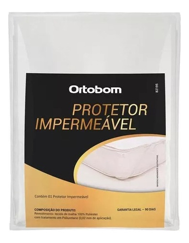 Capa Protetora Para Colchão Queen Impermeável Ortobom 