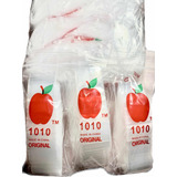 1000 Bolsas Ziplock 1x1 Cierre Hermético 100% Calidad Apple