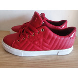 Tenis Rojos Guess Originales 24.5