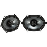 Kicker Csc68 6x8  Coaxial Par De Altavoces