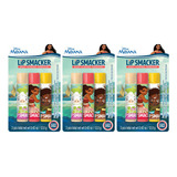 Bálsamos Lip Smacker Kit 3 Tríos Disney Moana