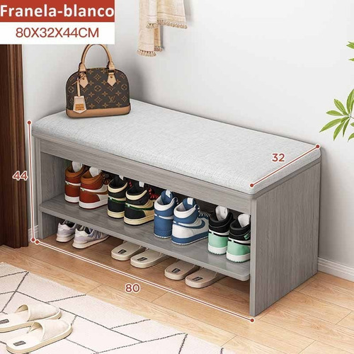 Organizador Zapatos Baúl Asiento Compartimento Oculto Grande