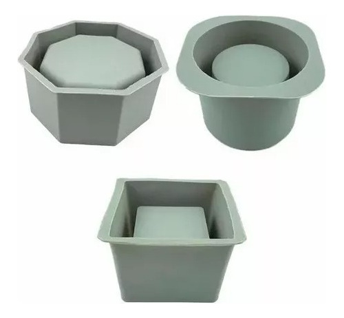 3pcs Moldes Para Jardineras Pequeñas Moldes Para Plantas