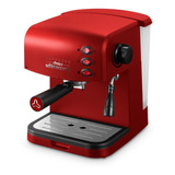 Cafetera Expresso Ultracomb Ce-6108 Roja Con Espumador 