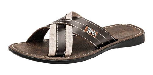 Sandalias Hombre Iguana 4212 Café Beige 094-571