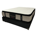 Colchon 160x200 Resorte Pocket D.pillow Top Luxury Victoria
