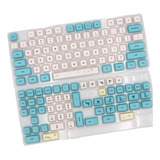 129 Keycaps De Teclado Mecânico Para Jogos De Pc, 104 Key