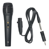Microfono Dinamico Unidireccional Alambrico Semi Profesional