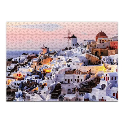 Molino De Viento Santorini White House Puzzle 1000 Piezas