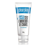 Máscara Facial Removedora Limpeza Cravos Clearskin  60g Avon