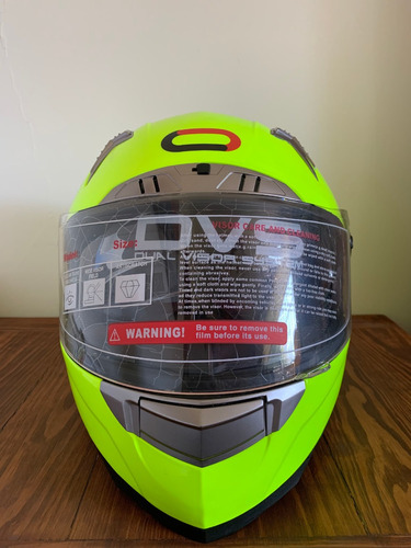 Casco Roda Super Express Verde Neon Xl Cerrado