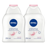 Kit Sabonete Líquido Íntimo Nivea Suave 250ml - 2 Unidades