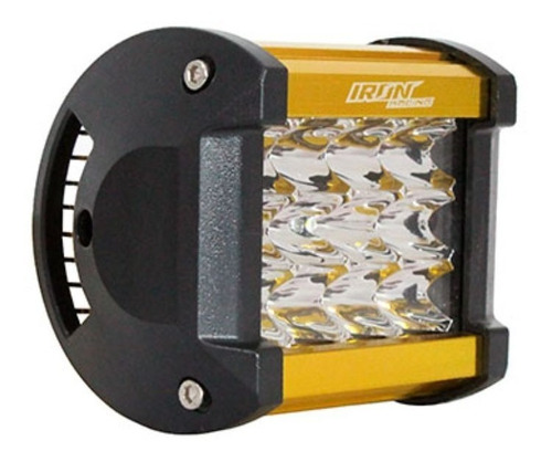 Faro Auxiliar Led 12leds Dorado 12-80v 36w 7000k 2400lm