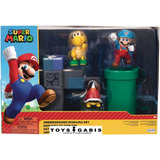 Diorama Super Mario Set De Juego Con Figuras Interactivas