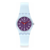 Reloj Swatch Informal Azul Para Mujer, Plástico, Cuarzo, Vis