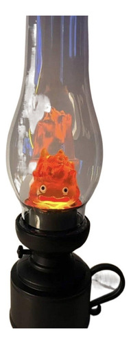 Calcifer Candelabro Llama Luz Nocturna Adorno Niños