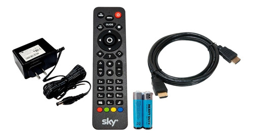 Control Remoto Sky / Vetv + Eliminador + Cable Hd Originales