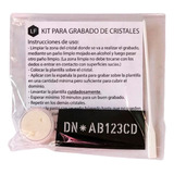 Kit Para Grabado De Cristales