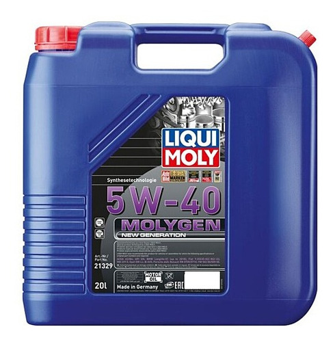 Aceite Para Motor Liqui Moly Sintético 5w-40 Para Carros, Pickups & Suv