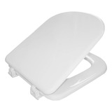 Asiento Tapa Inodoro Ariel Ba 226-p Redonda Blanco Herraje Nylon 35 X 40,6 Cm Hdf